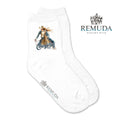 Cowgirlin' Kids Girls Western Crew Socks